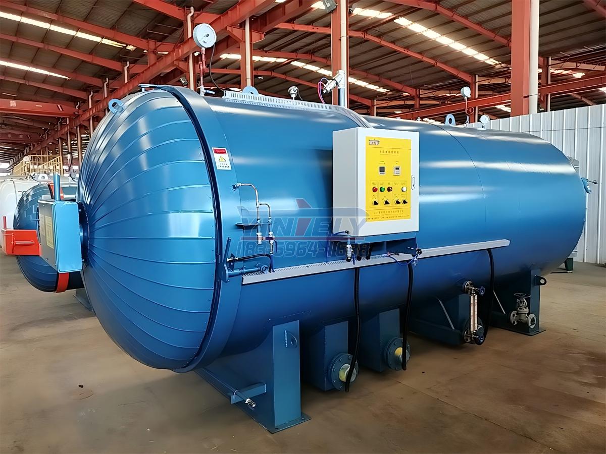<b>電蒸汽半自動(dòng)電纜絕緣處理硫化罐</b>